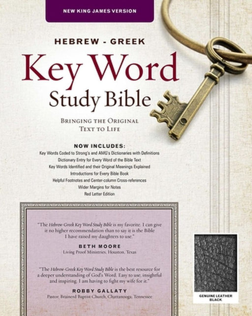 Hebrew-Greek Key Word Study Bible-NKJV by AMG Publishers