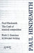 The Craft of Musical Composition, Book 2: Exercises in Two-Part Writing by Paul Hindemith