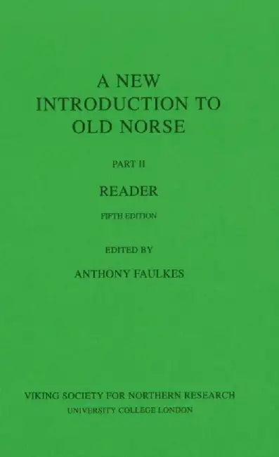 New Introduction To Old Norse