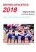 British Athletics 2018 by Rob Whittingham, Peter Matthews, Tony Miller