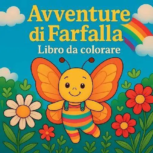 Avventure di Farfalla - Libro da colorare by Chris Martin