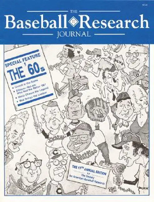 The Baseball Research Journal (Brj), Volume 17 by Society for American Baseball Research (