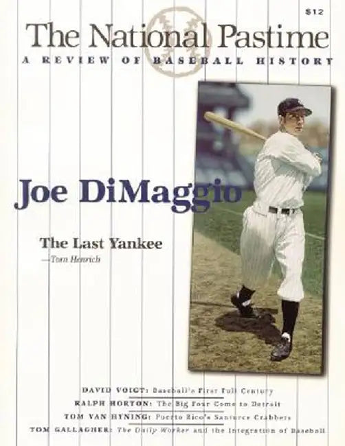 The National Pastime, Volume 19: A Review of Baseball History by Society for American Baseball Research (
