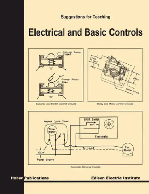 Suggestions for Teaching Electrical and Basic Controls by Hobar Publications