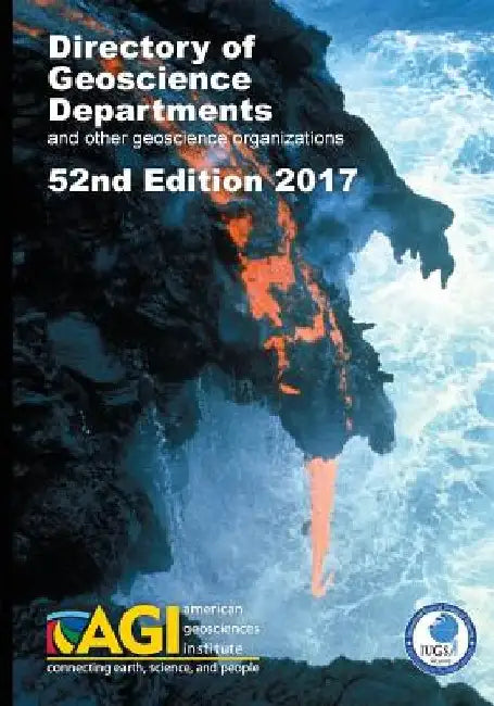 Directory of Geoscience Departments 2017 by Carolyn E. Wilson