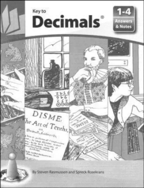 Key to Decimals, Books 1-4, Answers and Notes by McGraw Hill