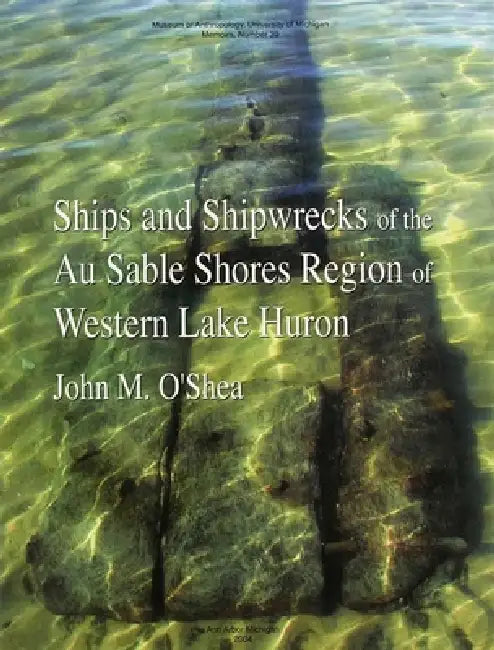 Ships and Shipwrecks of the Au Sable Shores Region of Western Lake Huron: Volume 39 by John M. O'Shea