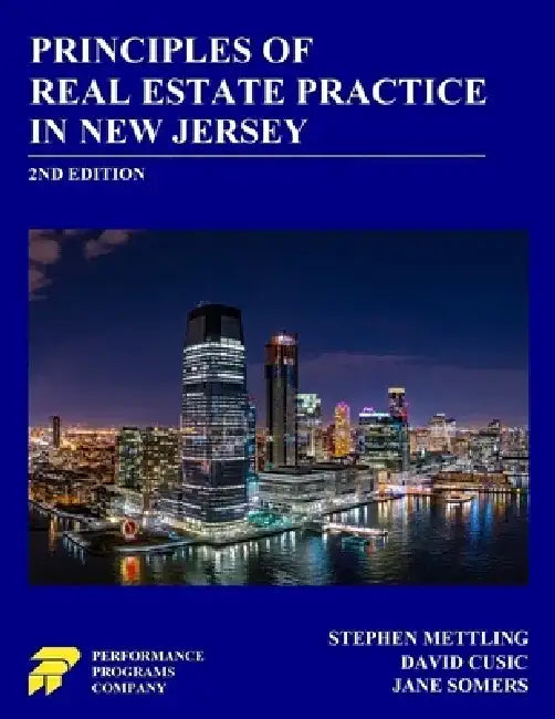 Principles of Real Estate Practice in New Jersey: 2nd Edition by David Cusic
