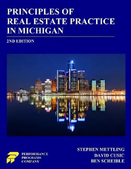 Principles of Real Estate Practice in Michigan: 2nd Edition by David Cusic