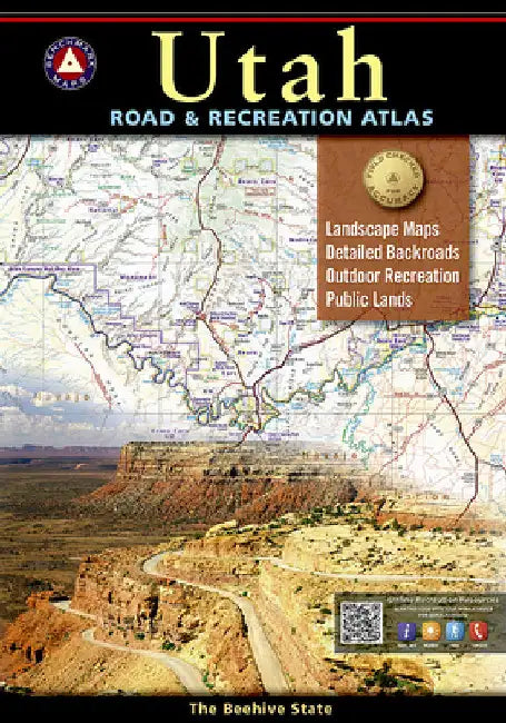 Utah Road & Recreation Atlas by Benchmark
