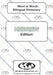 English-Hebrew & Hebrew-English Word-to-Word Dictionary by C. Sesma
