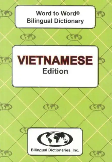 English-Vietnamese & Vietnamese-English Word-to-Word Dictionary by C. Sesma