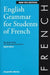 English Grammar for Students of French by Jacqueline Morton