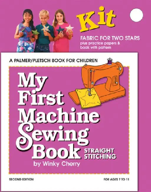 My First Machine Sewing Book: Straight Stitching by Winky Cherry