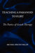 Teaching a Paranoid to Flirt: The Poetics of Gestalt Therapy by Michael Vincent Miller