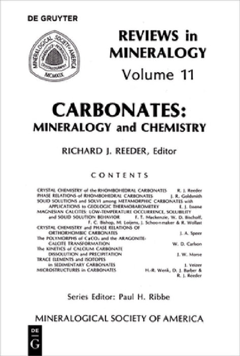 Carbonates by Richard J. Reeder