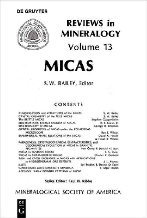 Micas by S. W. Bailey