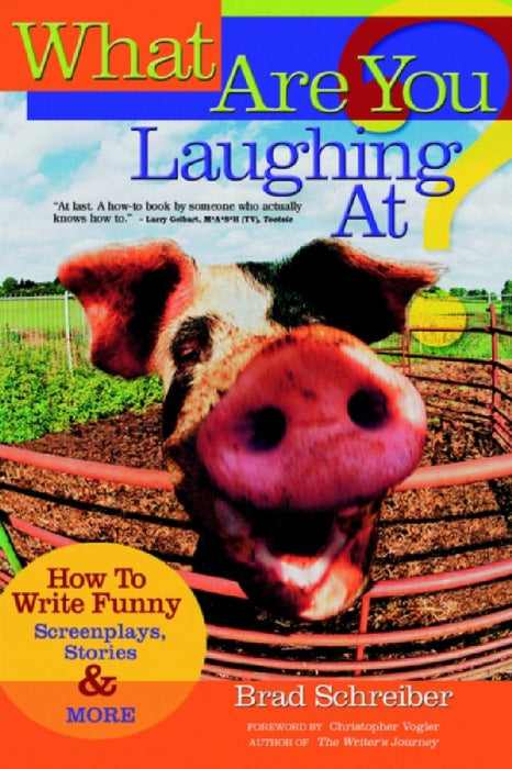 What Are You Laughing At?: How to Write Funny Screenplays, Stories, and More by Brad Schreiber