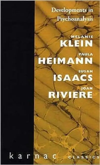 Developments in Psychoanalysis by Melanie Klein