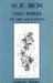Two Papers: 'The Grid' and 'Caesura' by Wilfred R. Bion
