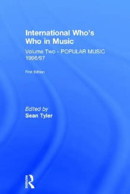Intl Whos Who Popular Music E1 by Sean Tyler