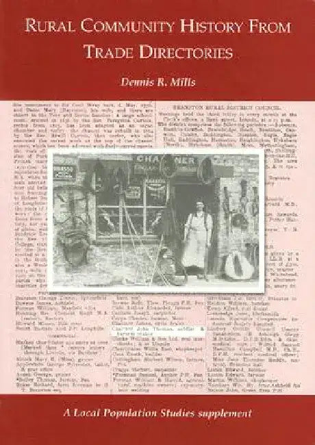Rural Community History from Trade Directories by Dennis R. Mills