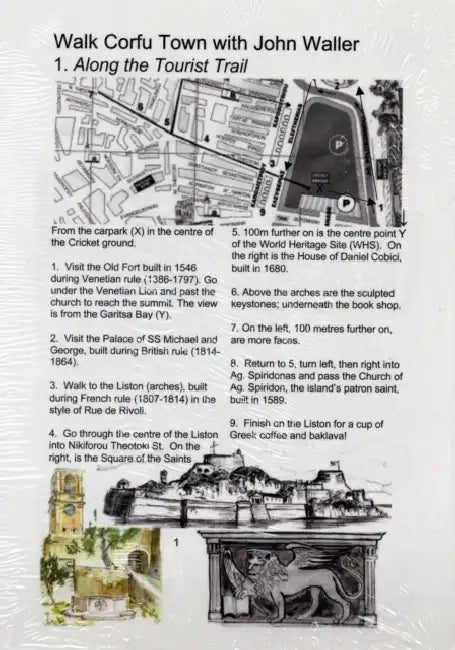 Corfu Town Walks: With John Waller by John Waller