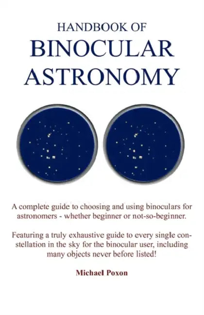 Poxon M Handbook Of Binocular Astronomy by Michael Poxon