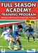 Full Season Academy Training Program U13-15 - 48 Sessions (245 Practices) from Italian Series 'a' Coaches by Mirko Mazzantini, Simone Bombardieri