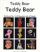 Teddy Bear Teddy Bear: Patterns for Craftspeople and Artisans by Jillian Sawyer