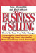 The Business of Selling: How to Be Your Own Sales Manager by Tony Alessandra