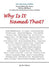 Why Is It Named That? by Dex Nilsson