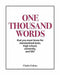 One Thousand Words: That You Must Know for Standardized Tests, High School, University, and Life! by Charles Gulotta