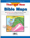 Then and Now Bible Maps: Compare Bible Times with Modern Day by Rose Publishing