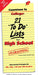 Countdown to College: 21 'to Do' Lists for High School by Valerie Pierce
