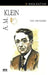 A.M. Klein by Naïm Kattan