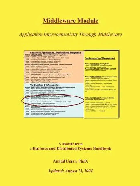 E-Business and Distributed Systems Handbook: Middleware Module by Amjad Umar