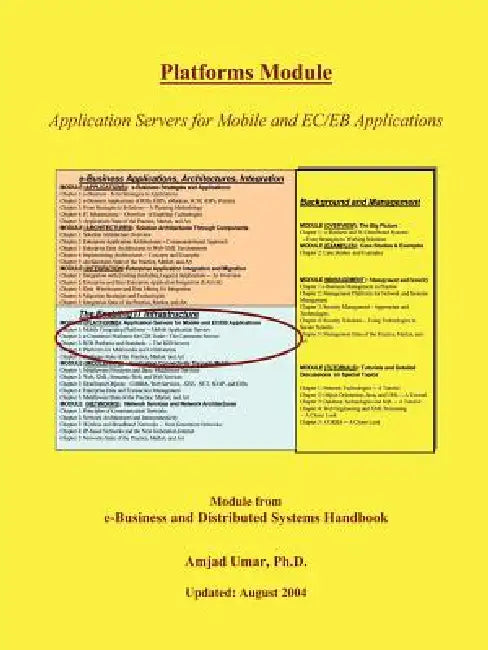 E-Business and Distributed Systems Handbook: Platforms Module by Amjad Umar