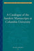 A Catalogue of the Sanskrit Manuscripts by David Pingree