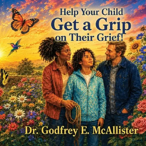 Help Your Child Get a Grip on Their Grief!: Illustrated Grief Guide for Children Ages 8 to 12 and the Adults Who Love Them by Godfrey Ezekiel McAllister