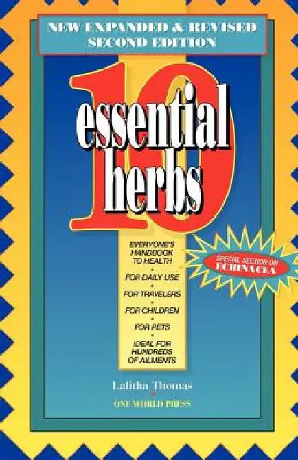 10 Essential Herbs by Lalitha Thomas