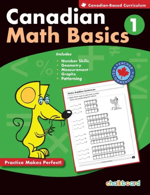 Canadian Math Basics Grade 1 by Demetra Turnbull