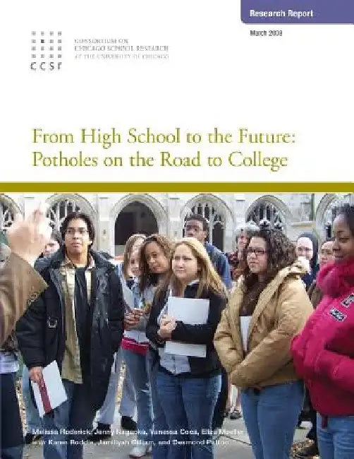 From High School to the Future: Potholes on the Road to College by Jenny Nagaoka