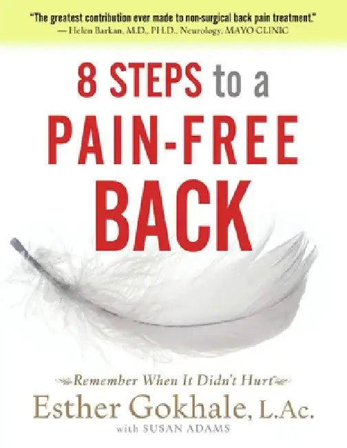 8 Steps to a Pain-Free Back: Natural Posture Solutions for Pain in the Back, Neck, Shoulder, Hip, Knee, and Foot by Esther Gokhale