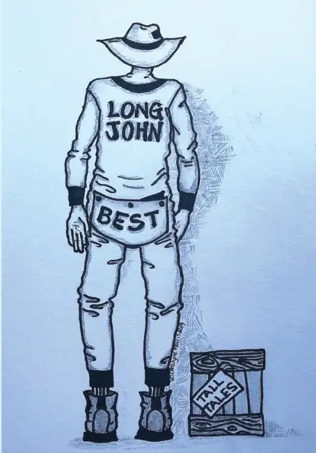 Tall Tales: The Verse of John Albert Best by Long John Best