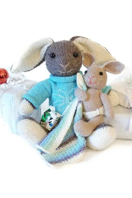 Fuzzy Mitten's Festive Knits (Print) by Barbara Prime