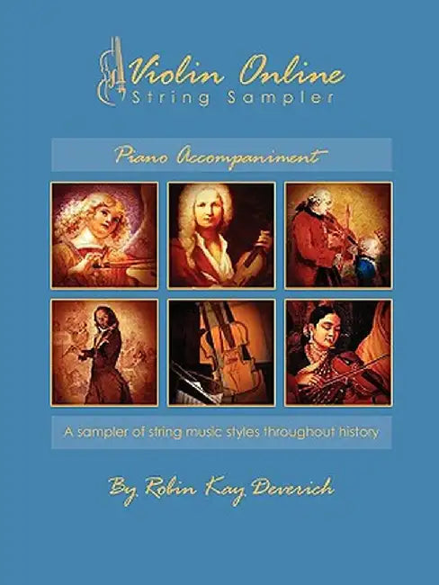Violin Online String Sampler: Piano Accompaniment by Robin Kay Deverich