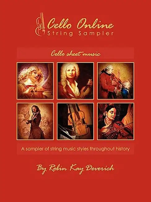 Cello Online String Sampler Cello Sheet Music by Robin Kay Deverich