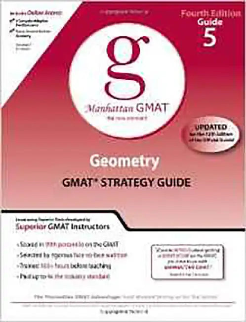 Geometry Gmat Strategy Guide by Manhattan GMAT Prep