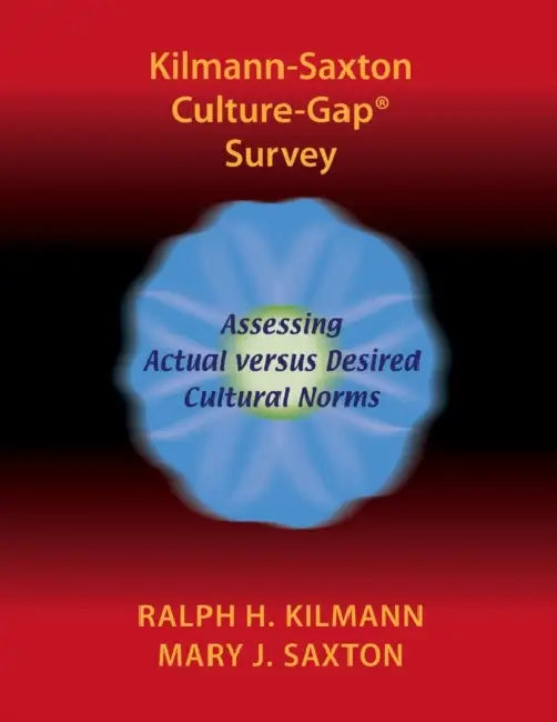Kilmann-Saxton Culture-Gap(R) Survey by Ralph H. Kilmann, Mary J. Saxton